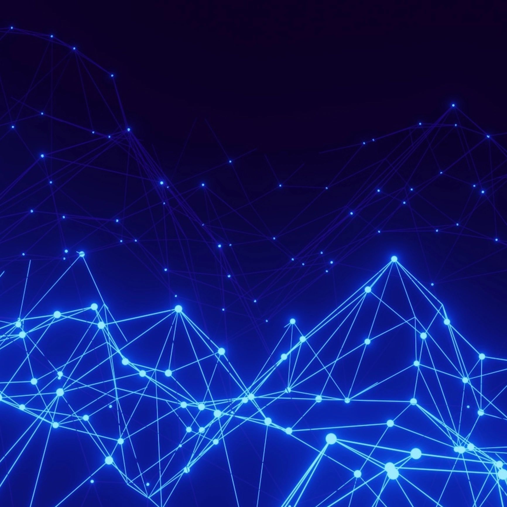 Abstract network connectivity visualization